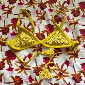 Posh Pua crochet bikini top